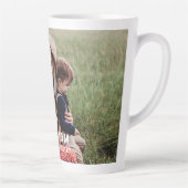 Leuk hart hou van je mam Moederdag foto Latte Mok (Rechts)