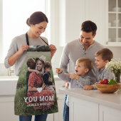 Leuk hart hou van je mam Moederdag foto Schort