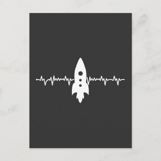 leuk hartslag raket Perfecte Verjaardag Briefkaart (Voorkant)