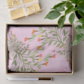 Leuk hartvormig bloemontwerp tissuepapier (Geschenk)