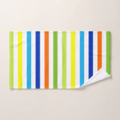 Leuk, helder en gedurfd - moderne strepen bad handdoek (Handdoek)