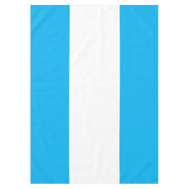 Leuk Helder Hemelsblauw Wit Brede Nautische Strepe Tafelkleed