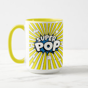 Leuk Helder Zonnestral SUPER POP! Strip Pop Art  Mok