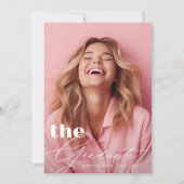 Leuk het AFSTUDEREN script twee foto AFSTUDEREN Aankondiging (Voorkant)