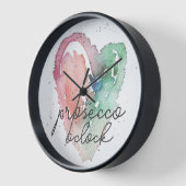 Leuk Het is Prosecco O'Clock Waterverf Girly (Hoek)