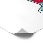 Leuk Hoe zeg je HYGGE Lustige Gezellige Volkskunst Poster (Hoek)