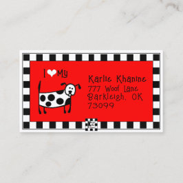 Leuk Hond Visitekaartje