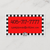 Leuk Hond Visitekaartje (Achterkant)