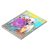 Leuk hondnotitieboekje notitieboek (Linkerzijde)