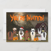 Leuk Horsey Halloween Vakantie Paard Party Kaart (Voorkant)