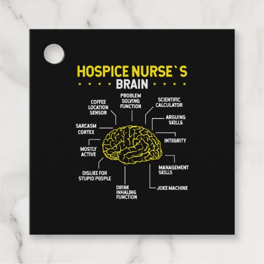 Leuk Hospice Verpleegdag Idee Hospice Verpleegster Bedankjes Labels (Voorkant)