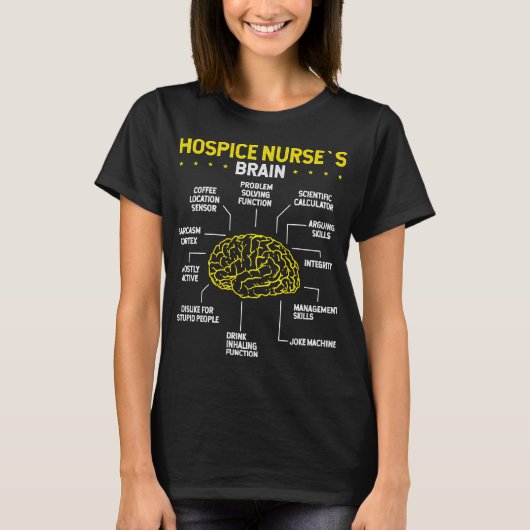 Leuk Hospice Verpleegdag Idee Hospice Verpleegster T-shirt (Voorkant)