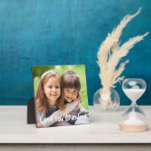 Leuk hou je oma foto aangepaste tekstkleur fotoplaat (Insitu)