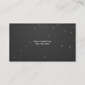 Leuk huisdier Vrolijk kerstcadeau Kaarten Visitekaartje (Achterkant)