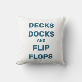 Leuk huisje, varen, zwembad of strandhuis buitenkussen