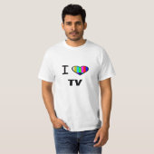 LEUK! I Hart-tv T-shirt (Voorkant volledig)
