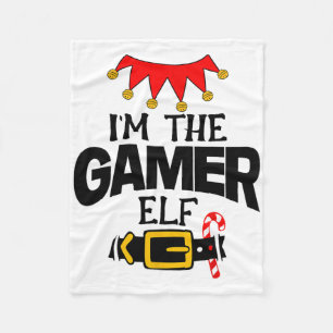 Leuk Ik Ben De Gamer Elf Kleding Kerst Familie Mat Fleece Deken