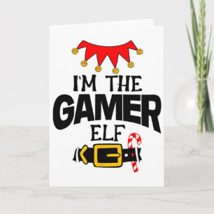 Leuk Ik Ben De Gamer Elf Kleding Kerst Familie Mat Kaart