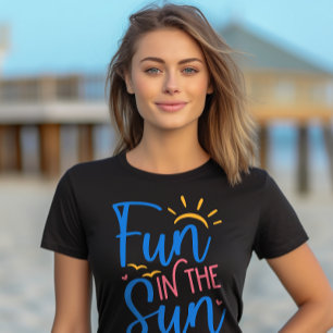 Leuk in de zon, zomerse vibes t-shirt