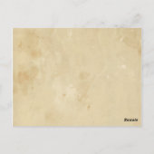 Leuk Inspirerend Bijbelcitaat Balam's Ezel Briefkaart (Achterkant)