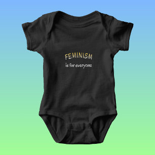 Leuk inspirerend feminisme voor iedereen quote romper