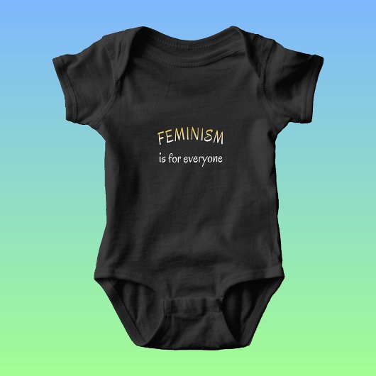 Leuk inspirerend feminisme voor iedereen quote romper