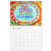 Leuk Inspirerend Positive Vibes Inspirivity Kalender (Jan 2024)