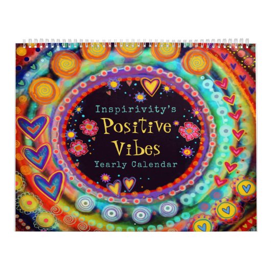 Leuk Inspirerend Positive Vibes Inspirivity Kalender (Hoes)