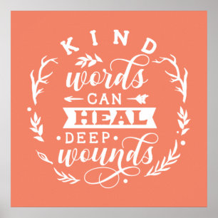 leuk inspirerend Poster voor woordkunst