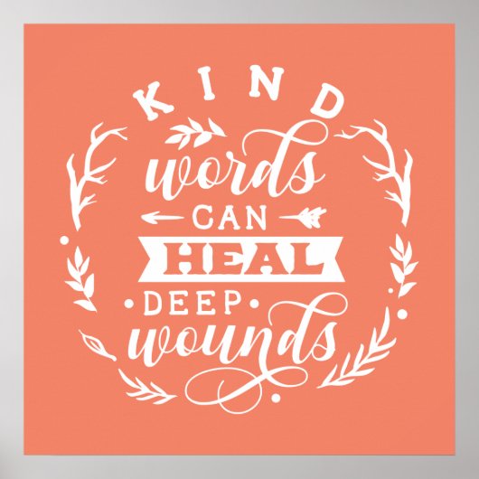 leuk inspirerend Poster voor woordkunst (Voorkant)