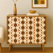 Leuk Ivoor Tan Bruin Verbrand Sinaasappel Ogee Wav Tissuepapier