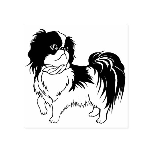 Leuk Japan Chin Rubberstempel (Afrduk)