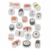Leuk Japans Sushi Sticker (Voorkant)