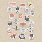 Leuk Japans Sushi Sticker