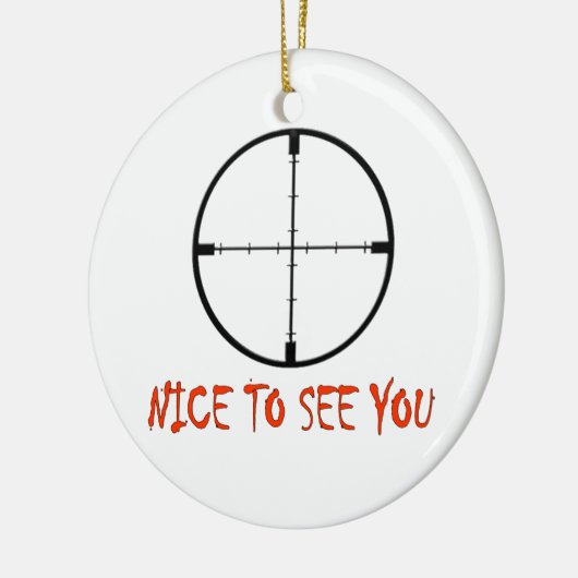 LEUK JE TE ZIEN KERAMISCH ORNAMENT (Links)