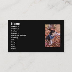 Leuk je te zien! visitekaartje