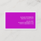 Leuk je Visitekaartje te ontmoeten (Achterkant)