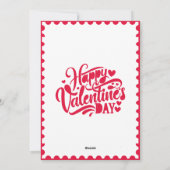 Leuk Jij bent de kers op mijn sundae Valentijnsdag Feestdagenkaart (Achterkant)