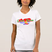 Leuk Kaapstad Dames  T-shirt (Voorkant)
