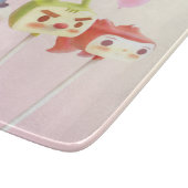 Leuk karakter taart Poppen Snijplank (Hoek)