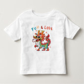 Leuk Karton Draak Chinees Nieuwjaar Fu Kinder Gift Kinder Shirts (Voorkant)