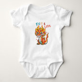 Leuk Karton Draak Chinees Nieuwjaar Fu Kinder Gift Romper (Voorkant)