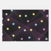 Leuk kat inpakpapier Regenboog en kleurrijke vlek Vel (Voorkant 3)