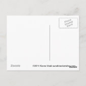 Leuk katje in het briefkaart van de theekop (Achterkant)