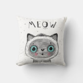 Leuk Kattengezicht - Je bent magisch MEOW Kussen (Voorkant)