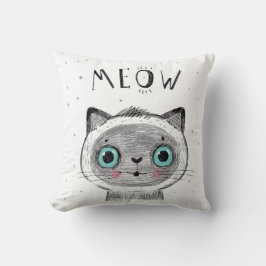 Leuk Kattengezicht - Je bent magisch MEOW Kussen