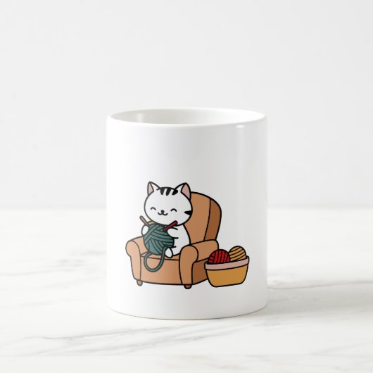 Leuk kattenontwerp | Katten liefhebbers design Koffiemok (Center)