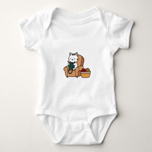 Leuk kattenontwerp Katten liefhebbers design Romper