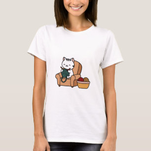 Leuk kattenontwerp Katten liefhebbers design T-shirt
