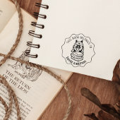 Leuk Keeshond hondenboek Rubberstempel